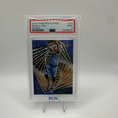 2015-16 Panini Revolution - Rookies Nikola Jokić #114 Infinite (RC) PSA 9 - Imagem 1 de 2