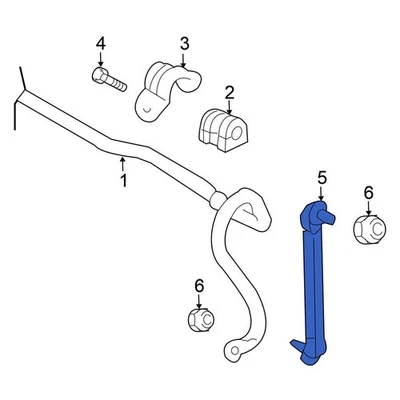 For Nissan Versa Note 14-19 Nissan Front Suspension Stabilizer Bar Link Foto 1 de 3