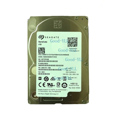 Seagate ST4000LM024 Barracuda 4TB 5400RPM 128MB SATA 2.5" HDD Hard Drive-15mm - Image 1 of 2