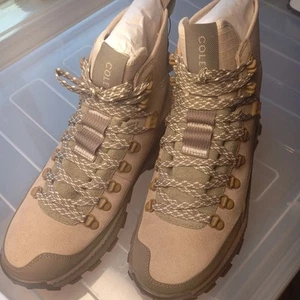 COLE HAAN MENS 5 ZEROGRAND STREET WATERPROOF HIKING BOOTS SIZE 8 MEDIUM - Picture 1 of 5