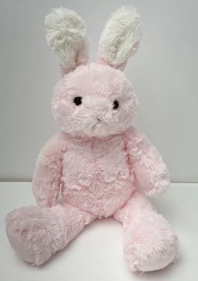 PBK Pottery Barn Kids Bunny Plush Lovey Pink Soft 14" Stuffed Animal VGC - Изображение 1 из 4