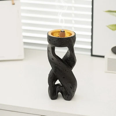  Porta incenso per bruciatore di incenso Supporto per cono di incenso arabo - Immagine 1 di 4