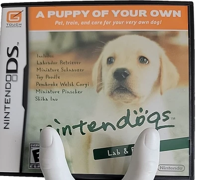 Nintendogs Lab & Friends Nintendo DS Game Complete Case & Manual Virtual Puppy - Image 1 of 4