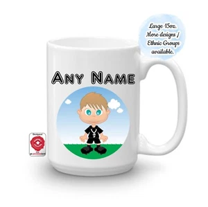 Taza personalizada grande de 15 oz nombre de árbitro copa deportes fútbol ref entrenador hombres regalos - Imagen 1 de 23