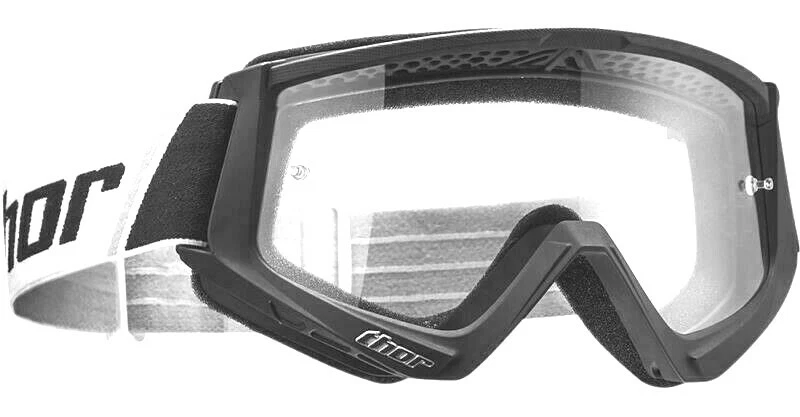 Thor Youth Goggle Combat Black/White #2601-2357 Foto 1 de 1