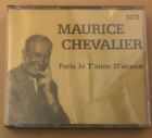 Maurice Chevalier "Paris Je T'aime D'amour: 36 Classic Tracks" NEW 2CD Set 