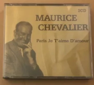 Maurice Chevalier "Paris Je T'aime D'amour: 36 Classic Tracks" NEW 2CD Set - Bild 1 von 3