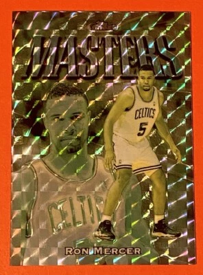 🌟 1997-98 RON MERCER 255/263 TOPPS FINEST MASTERS EMBOSSED REFRACTOR #293 RARE - Image 1 of 2