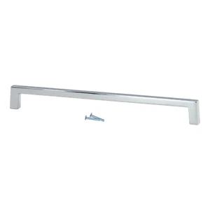 5 Stück Elegant Quadratisch 8" Chrom Küche Schrank Schublade Türgriff Ziehen P701203CH - Bild 1 von 5