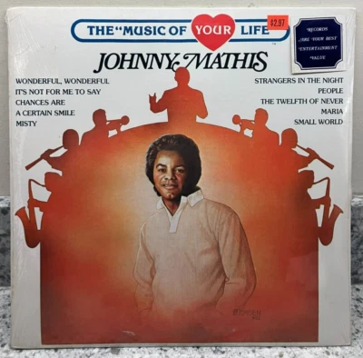 Johnny Mathis – The Music Of Your Life ; 1983 LP   SEALED  (VERY RARE) - Image 1 of 2