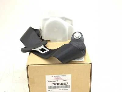 Nuevo cinturón de seguridad central trasero original OEM Mitsubishi 2020-2025 L200 negro 7000F468XA Foto 1 de 4