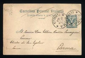 ITALIA - Regno - 1901 - Floreale 5 cent. (A) - Imagen 1 de 1