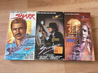 VHS GENESIS HOME VIDEO Lot of 3 Tapes, Shark, Mr. Scarface, Ground Zero