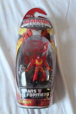 Transformers Titanium Die Cast 3 Inch Figure RODIMUS Figure MOC MISB HASBRO 2006 - Image 1 of 3
