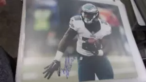 Wendell Smallwood Philadelphia Eagles signed 8x10 Photo COA 6 - Picture 1 of 1