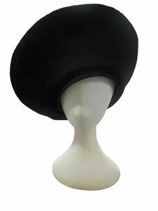 ❤️ Oversized  VTG Military Baret Hat Lid Cap Huge Statement Piece - Picture 1 of 4