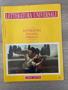 Universalliteratur Italienische Literatur Nr.6 Die Renaissance  - Bild 1 von 1