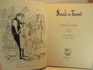 Humor / Cartoons / Kunst SEELEN IN QUALEN von RONALD SEARLE 1953 Perpetua UK hc - Bild 1 von 11