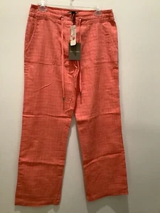 Tommy Bahama Women’s Linen / Cotton Summer Sands Pants (Coral Bluff ) (Size 4 ) - Picture 1 of 12