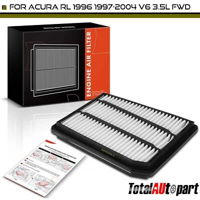 Filtro de aire del motor para Acura RL 1996 1997 1998 1999-2004 V6 3,5 L TRACCIÓN DELANTERA 1722005A000 Foto 1 de 4