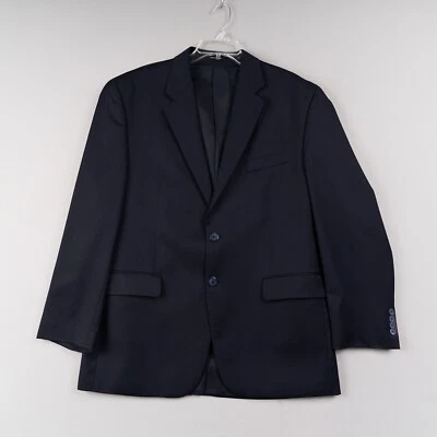 Chaps Blazer 44R Navy Wool Classic-fit 2-Button Sport Coat Single Vent - Image 1 of 4