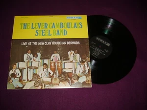 LP THE LEVER CAMBOULAYS STEEL BAND / LIVE AT THE NEW CLAY HOUSE INN BERMUDA - Picture 1 of 1