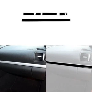 5Pcs Glossy Piano Black Interior Dashboard Cover Trim For Porsche Cayenne - Picture 1 of 16
