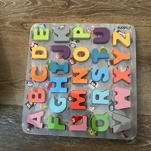 J Adore Jadore Holzpuzzle Alphabet Neu im Karton - Bild 1 von 2