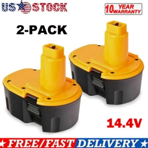 2X 4.8AH For DEWALT DC9091 14.4V XRP BATTERY DW9091 DW9094 DE9092 DE9038 DE9091 - Picture 1 of 12