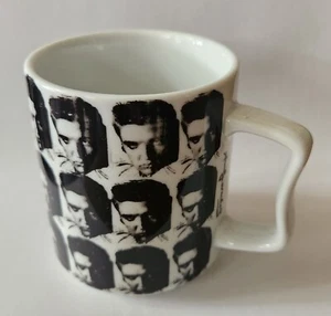 Rosenthal Andy Warhol ELVIS PRESLEY Porcelain Mug + Bonus 2002 Elvis Shot Glass - Picture 1 of 6