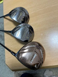 Ladies MARUMAN MAJESTY SHUTTLE 3pcs Fairway Wood Set Flex-L No H/C - Picture 1 of 10