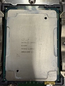Intel Xeon Gold 6140M SR3AZ 2.30Ghz 18Core 24.75MB LGA3647 CPU with Heat Sink - Picture 1 of 2