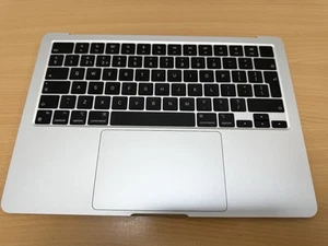 Apple Macbook Air 13 A3113 8611 Palmrest M3 Keyboard Trackpad 2024 Silver - Picture 1 of 5