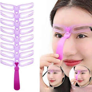8PCS Styles Eyebrow Shaping Stencils Grooming Shaper Template Q1O9KI98 B7Y1 - Picture 1 of 11