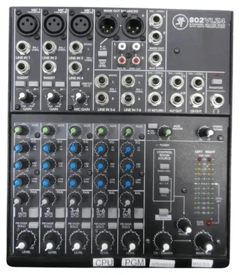 Mackie 802VLZ4 8-Kanal Mikrofon/Line Mixer - kostenloser Versand - Bild 1 von 4
