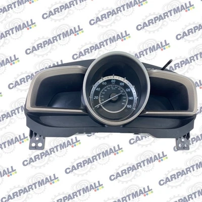 Instrumento de tablero Mazda3 A/T 2014-2016 velocímetro medidores K millas BHR1-55-430 OEM Foto 1 de 4