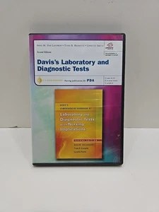 Manuel complet des tests de diagnostic de laboratoire de Davis 2ème logiciel CD-ROM - Photo 1/6