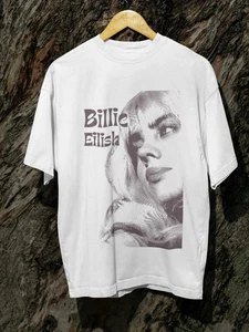 T-shirt Billie Eilish Hit Me Hard and Soft Concert Tour 2025 taglia intera S-3XL - Foto 1 di 6