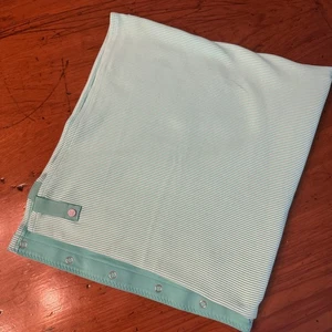 Lululemon Vinyasa Snap Infinity Schal Halstuch One Size hellgrün gestreift, hübsch! - Bild 1 von 4