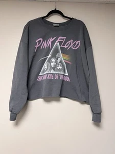 Pink Floyd Women’s Cropped Sweatshirt Size XXL - Picture 1 of 6
