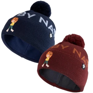 Bavarian Caps Children Beanie Bommel-Haum " Pumuckl: Grantig " Embroidery Logo - Picture 1 of 5