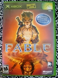 Fable w/ Limited Edition DVD (Microsoft Xbox) (Tested and Working) - Picture 1 of 6