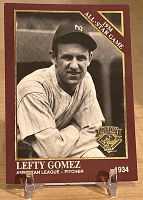 1994 Sporting News Conlon Collection Burgundy Lefty Gomez #1088 New York Yankees - Image 1 of 3