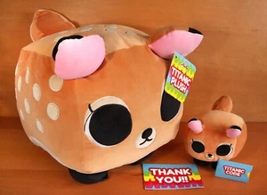 PET SIMULATOR TITANIC FAWN & BABY Incl DLC,BOX,BAG *ROBLOX* *SOLD OUT*FREE POST* - Picture 1 of 9