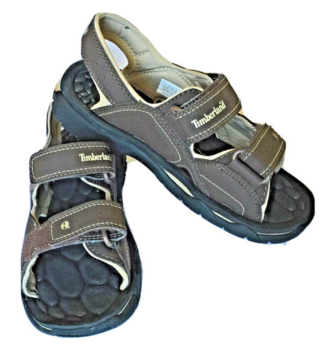 Timberland Sandali Scarpe Donna Artigianali 2 Cinturini Taglia 4 Colore Marrone Nuovi