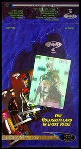 1995 Fleer Ultra Batman Forever - Empty Display Box - Batman Hologram on Box - Picture 1 of 1