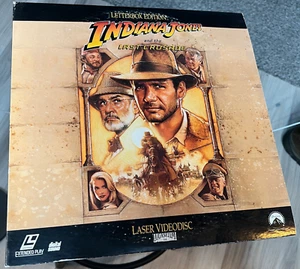 "Indiana Jones and the Last Crusade" Letterbox Laserdisc LD - Harrison Ford - Bild 1 von 2
