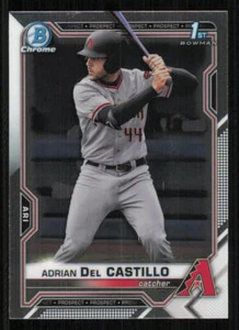 2021 Bowman Chrome Draft #BDC108 Adrian Del Castillo - Picture 1 of 2