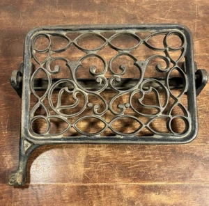 Antique Franklin Treadle Sewing Machine Base Foot Pedal 14x11 Vintage Bracket - Picture 1 of 14