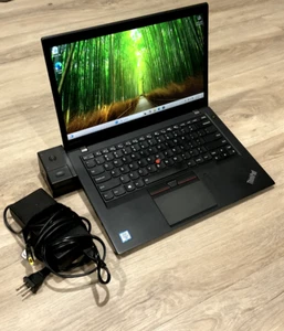 Lenovo Thinkpad T460s i7-6600U 2.6ghz w/ docking station(optional) VARIATIONS - Picture 1 of 9